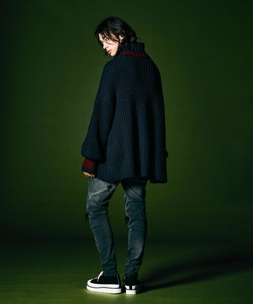 【新品未使用】GLAMB Turtle Neck Creed Knit glamb セーター ニット Turtle Neck Creed Knit