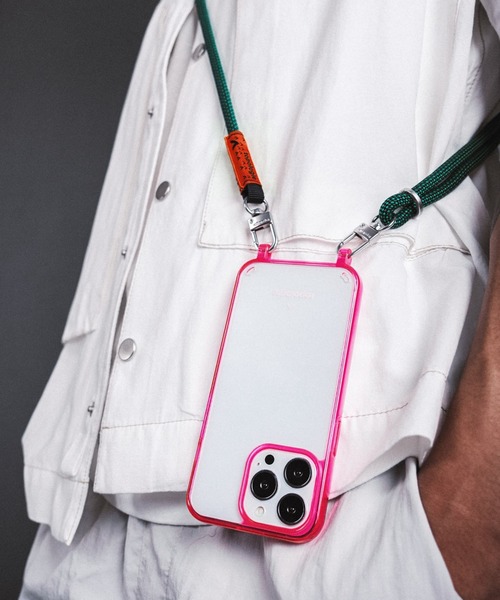 Topologie スマホケース Verdon Phone Case Neon Pink 「ケース