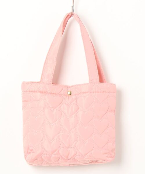 STYLEBLOCK トートバッグ ハートキルティングミニトートバッグ