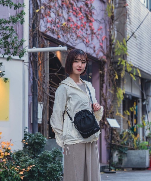 KiU（キウ） ショルダーバッグ 2wayパラコードメッシュポケット