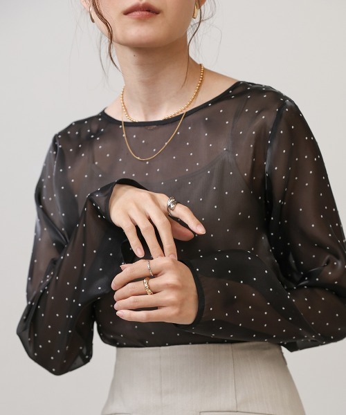 BAB ブラウス シャツ 「オケージョンドレス/結婚式/SET ITEM 