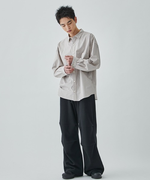 MATSUFUJI（マツフジ） ワイドパンツ スウェットパンツ ジャージ