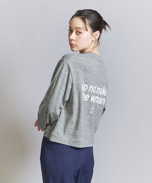 AMERICANA tシャツ 「Americana」ボリュームロングスリーブ T