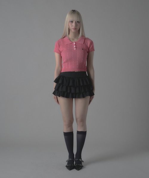 Chick スカート Tiered Frilled Miniskirt /ティアード フリル ミニ