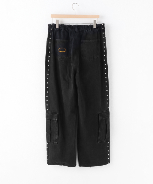 パンツ AFB STUDDED DENIM CARGO PANTS AFB ジーンズ 「AFB / エーエフビー」STUDDED DENIM CARGO PANTS