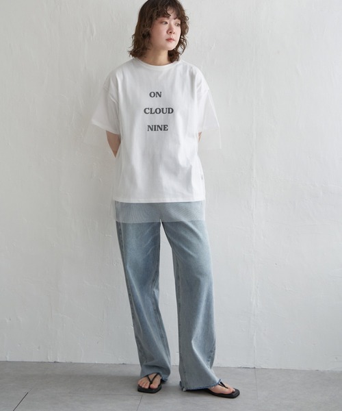 notch.（ファッション） tシャツ ロゴT＆チュールTシャツ