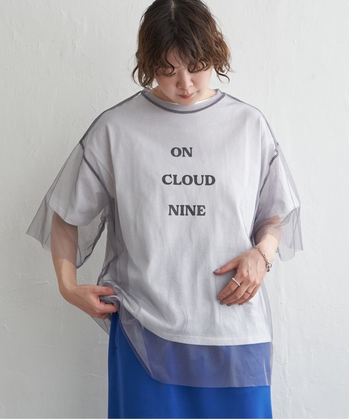 タグ付き　サイドチュールロゴT-shirt サイドチュールロゴT-shirt(ウォシャブル)（Tシャツ/カットソー