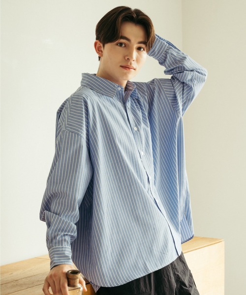Be.Nection シャツ LOOSE FIT SHIRT / ルーズフィットレギュラーカラー