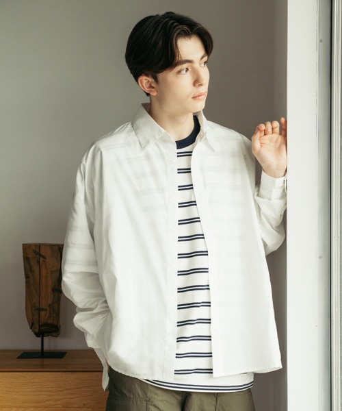 Be.Nection シャツ LOOSE FIT SHIRT / ルーズフィットレギュラーカラー