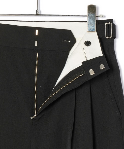 ADAM ET ROPE'（アダムエロペ） スラックス パンツ 「洗える」ウール