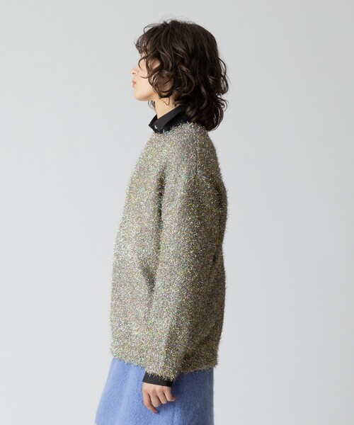 allureville（アルアバイル） ニット セーター マルチラメシャギープル