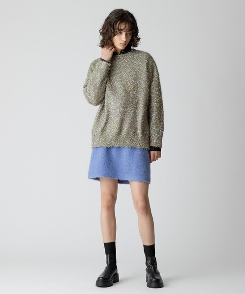 allureville（アルアバイル） ニット セーター マルチラメシャギープル