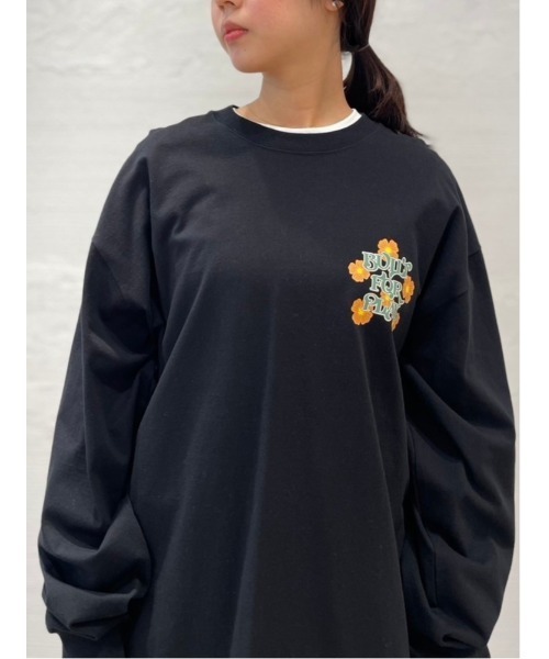 tシャツ ヴィンテージ ワッペンデザイン L/S ティーシャツ レディース メンズ KELTY APPAREL公式】ヴィンテージ ワッペンデザイン L/S ティー