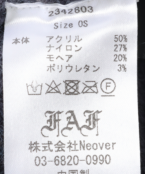 帽子 Fake As Flowers WORLD PEACE BEANIE キャップ 帽子 「FAF (FAKE AS FLOWERS) / フェイク アス フラワーズ