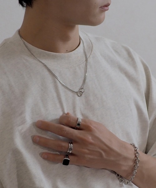 SBG by 7JEWELRY アレルギー対応 ネックレス SBG ダブルリンクキヘイ