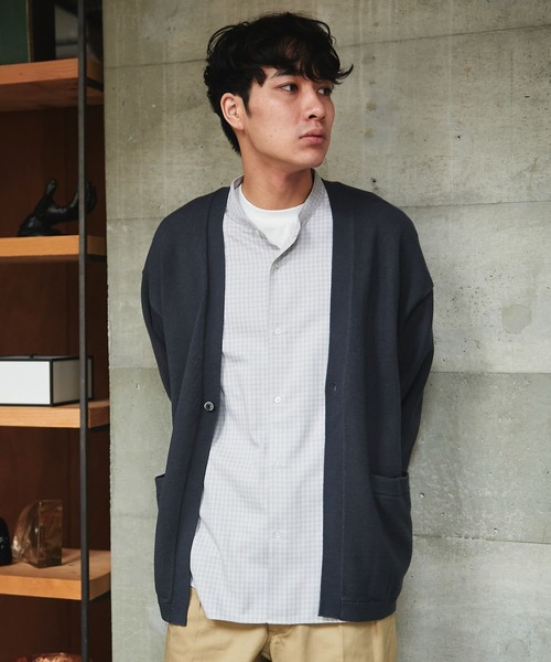 URBAN RESEARCH DOORS カーディガン 「UR TECH 200日ニット」1ツ