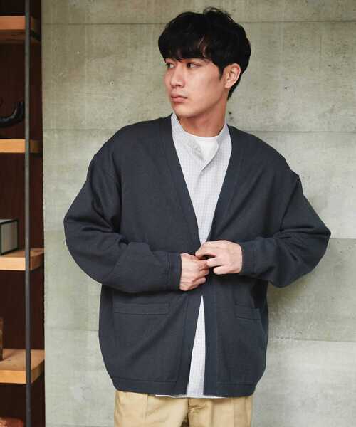 URBAN RESEARCH DOORS カーディガン 「UR TECH 200日ニット」1ツ