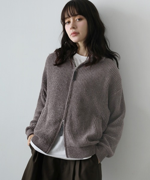 セーター ニット モールヤーンドライバーズニット メンズ レディース