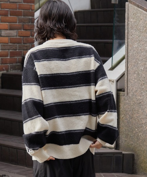 MLB セーター ニット MLB/メジャーリーグベースボール 別注 ワッペン