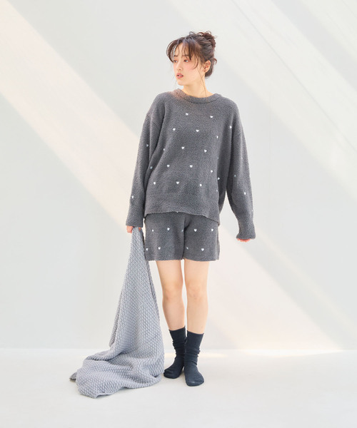 ルームウェア・パジャマ LAMIUE HUBBLY HOODED COAT ルームウェア・パジャマ LAMIUE HUBBLY HOODED COAT LAMIUE