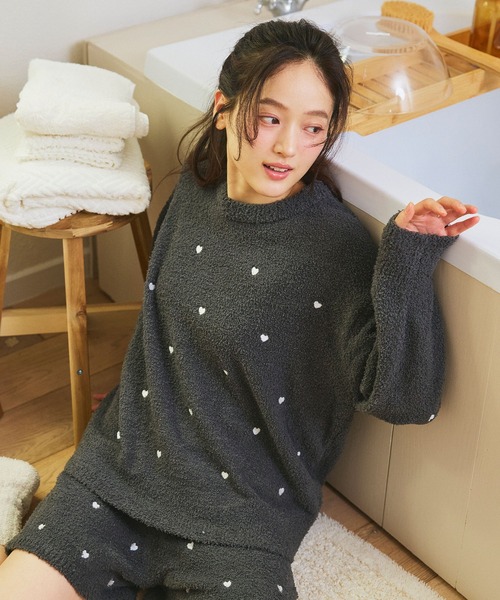 パジャマ ルームウェア 「LAFUKU/ラフク」もちふわマシュマロニット