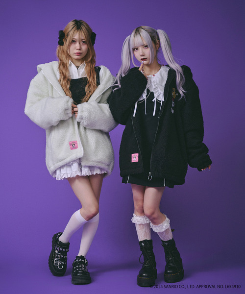 GALFY パーカー 「GALFY/ガルフィー」GALFY×KUROMI モコモコ丸
