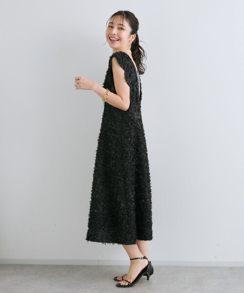 La boutique Bonbon ワンピース 「最強お上品ワンピ」スカラップ