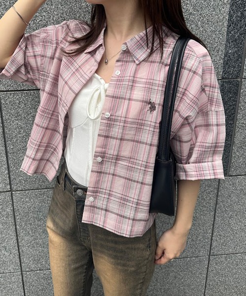 S様♡ご確認用です♡ U.S. POLO ASSN. ブラウス シャツ 「U.S.POLOASSN.」チェック柄
