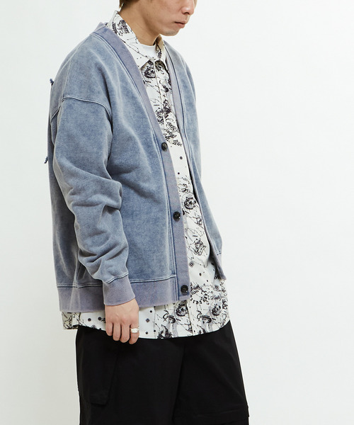 トレーナー スウェット BACK STAR PATCH CHEMICAL WASH SWEAT レディース メンズ CONVERSE TOKYO トレーナー スウェット BACK STAR PATCH