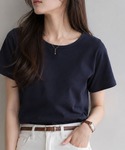 tシャツ 半袖 「NAVY/ネイビー 」綿10...の詳細画像4
