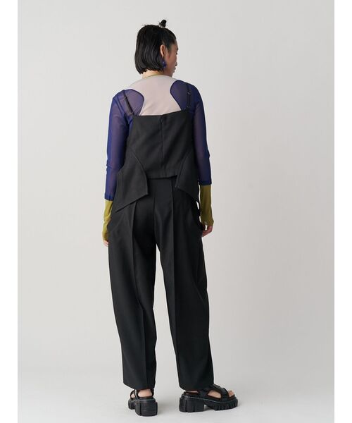 パンツ un3d HOLE DETAIL COCOON PT セール】HOLE DETAIL COCOON PT【セットアップ着用可能