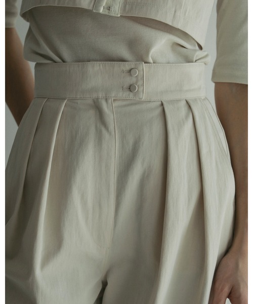 anukeアンヌーク Twill Cocoon Pants 36 アイボリー ànuke online store（アンヌーク） / Twill Cocoon PantsTwill