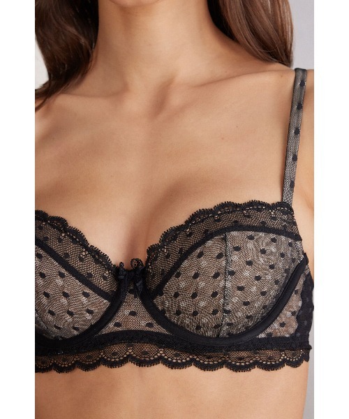75DブラジリアンM Crafted Elegance Sofia バルコネット Crafted Elegance Sofia バルコネットブラ | Intimissimi