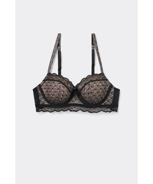 75DブラジリアンM Crafted Elegance Sofia バルコネット Sofia レース バルコネットブラ | Intimissimi