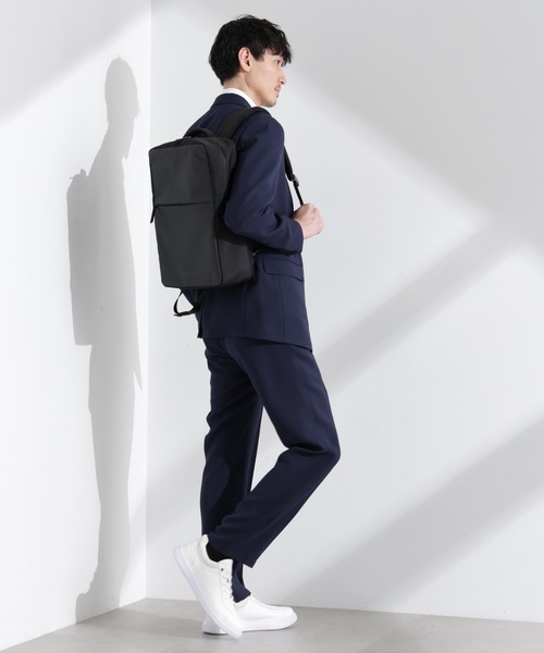 美品✨ nanamica ネイビー テーラードジャケット ストレッチ ビッチ Vicci カットテーラードジャケットセットアップ(フルレングス