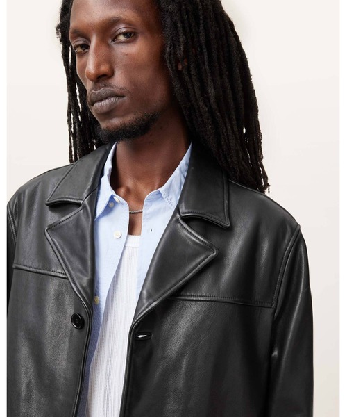 ALLSAINTS（オールセインツ） コート ジャケット LUCAS LEATHER COAT