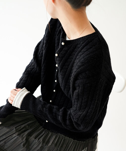 マルニ MARNI カシミヤ カーディガン ニット Vネック 長袖 40 グレー