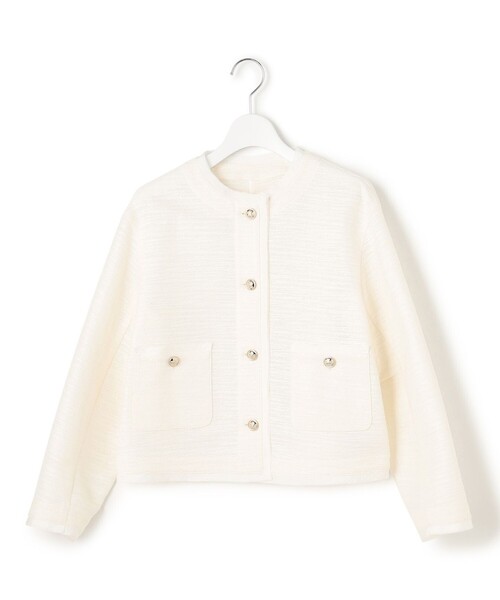 専用23区 【Oggi5月号掲載】サマー ツイード ジャケット 38号 専用23区 【Oggi5月号掲載】サマー ツイード ジャケット 38号