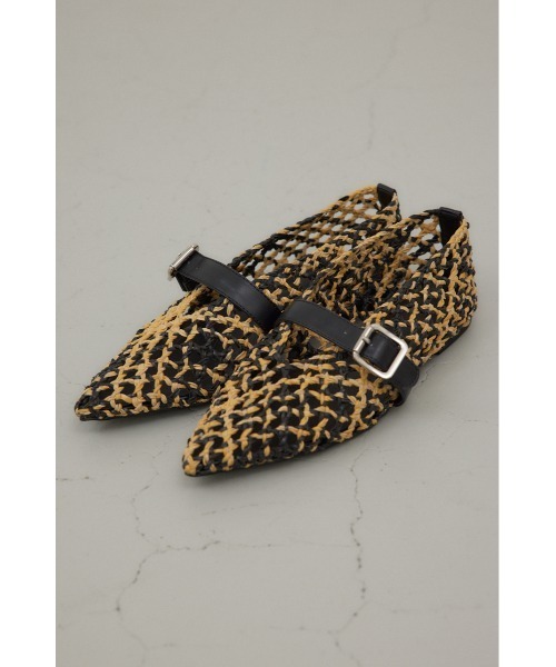 crie conforto バレエシューズ パンプス メッシュバレエフラット
