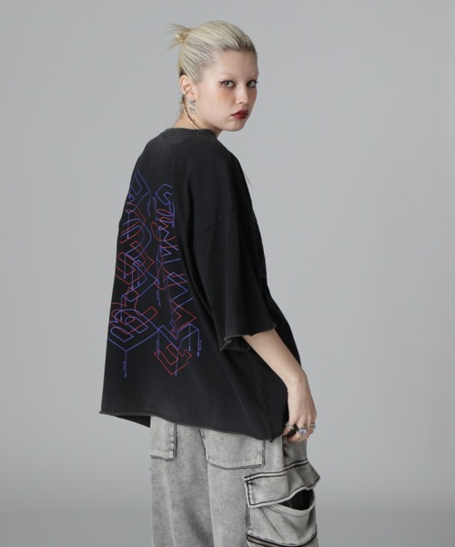 DankeSchon ダンケシェーン CUTOFF S/S TEE REDFLAG DankeSchon/ダンケシェーン/CUTOFF S/S TEE REDFLAG | L.H.P