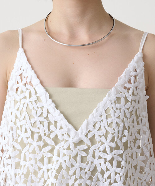 Omekashi（オメカシ） キャミソール レースオーバーキャミソール