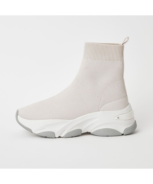 diana（プラスダイアナ） ショートブーツ 22.0cm アイボリー