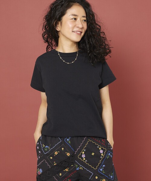 tシャツ Freada/フリーダ オイルカット加工Tシャツ レディース