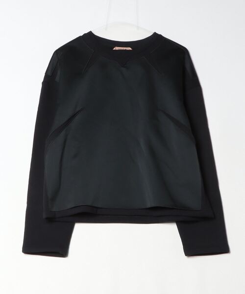 「N21 numero ventuno」 スウェットカットソー 36 ブラック レディース