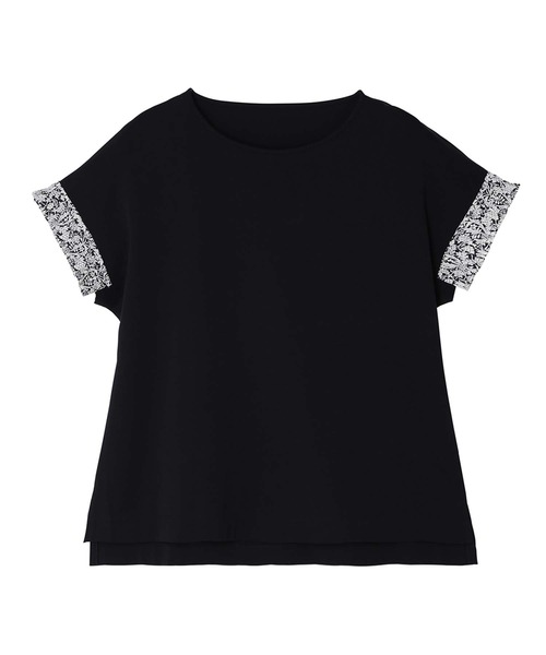 tシャツ キッドブルー -２５サマーＴシャツ -半袖トップス -KOBN347 -kidblue レディース