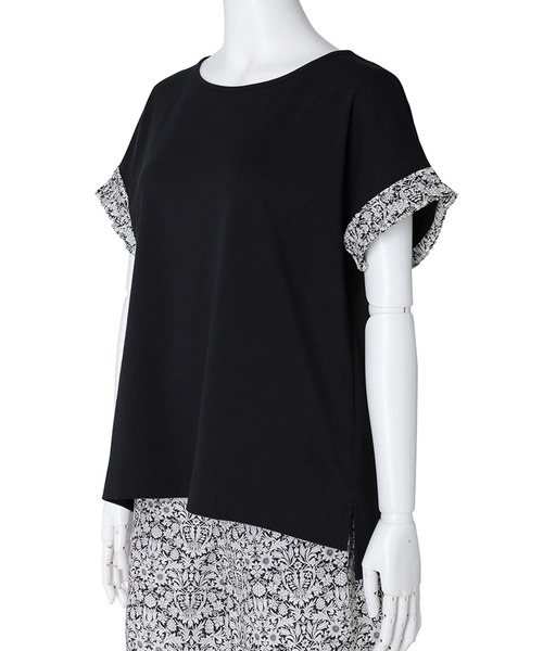 tシャツ キッドブルー -２５サマーＴシャツ -半袖トップス -KOBN347 -kidblue レディース