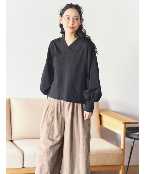 and myera パンツ and myera 大人なキュロットパンツ