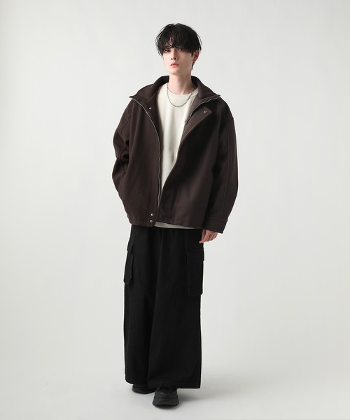 「CONVERSE」 長(zhǎng)袖ニット L ブルー メンズ