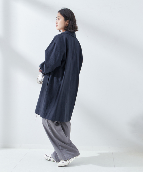 L'ESSAGE ネイビー チェスターコート journal standard L'essage（ジャーナルスタンダード レサージュ