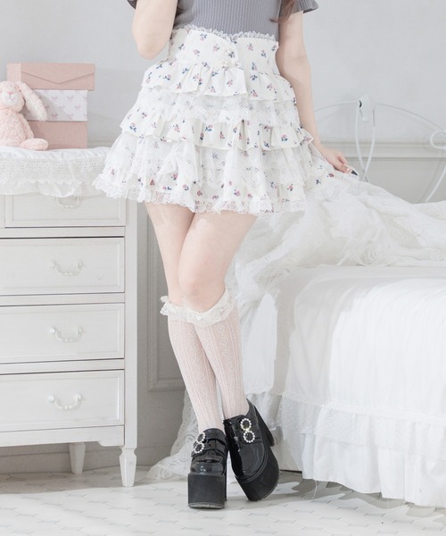 Pal elfy スカート ティアードレース姫スカート : ZOZOTOWN Yahoo!店